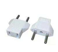 US to EU Plug Adapter CN China Chinese to Euro EU Travel Adapter European Type C Plug Converter Electric Power Sockets Outlet premium WHITE