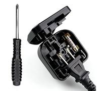 US to UK Plug Adapter, US to UK Adapter with Screwdriver, USA to UK Plug Adapter, China to UK Plug Adaptor, Converter American, Chinese, and Japanese