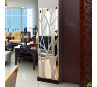 US Tree Pattern Mirror Wall Decor Decal Acrylic Sticker Removable Hall Art