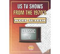 US TV Shows from the 1970's Word Search: Seventies Comedies, Westerns, Sitcoms, Crime Dramas, Science Fiction, Children's TV, 70s Game Shows and many more!