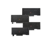 US UK Hebrew Brazil French Spanish Portuguese Notebook Keyboard ， Compatible For Lenovo ，Compatible For ThinkPad ，X280 A285 X390 X395 01YP040 01YP042 01YP050(Brazil Backlit)
