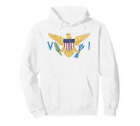 US UNITED STATES VIRGIN ISLANDS FLAG SAINT CROIX Pullover Hoodie