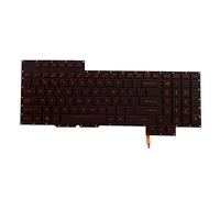 US Version Keyboard with Frame for G701 G701VO GX700 GX700VO Printing Backlit US Version Keyboards Us Keyboard Layout Glossy Frame Printing Backlit US Version for G701 G701VO GX700 GX700VO