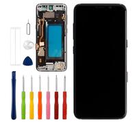 [US Version][with Frame] Vvsialeek New LCD Touch Screen Digitizer Assembly for Galaxy S8 [5.8 inch] SM-G950U, SM-G950V, SM-G950F, SC-02J with Technical Repair Tools Kit