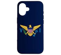 US Virgin Islands USVI Flag Souvenir Case for iPhone 16