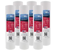 US Water Filters 10 Micron 10 Inch x 2.5 Inch | Melt Blown Polypropylene Whole House Sediment Water Filter Replacement Cartridge | Compatible with Pentek PD-10-934, Hydronix SDC-25-1010 | 6-Pack