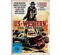 US WESTERN UND IHRE STARS - JOHN WAYNE/AUDIE MURPHY/ROY RODGERS/+ 6 DVD NEW