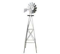 US Windmill 245cm Silver-coloured Windmill Wind Game Ball Bearing Mill