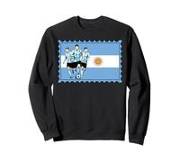 US World Football 26 Argentina Champion Team Fun Flag Winner Sweatshirt