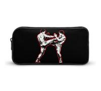 US Wrestling Pencil Case Large Capacity Storage Bags Makeup Stationery Portable Organiser