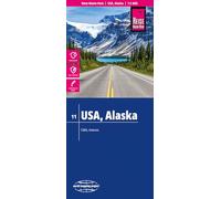 USA 11 Alaska Map 1:2,000,000 scale - Waterproof, Tearproof and with real photos (World Mapping Project)