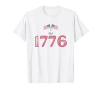 USA 250 Anniversary Esb 1776 Retro American Flag Vintage T-Shirt