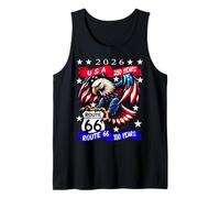 USA 250 Route 66 100 Years Eagle Anniversary Celebration Tank Top