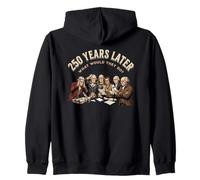 USA 250 What Would the Founding Fathers Do Zip Hoodie