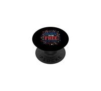 USA 250th Anniversary Born To Be Free 1776-2026 PopSockets Adhesive PopGrip
