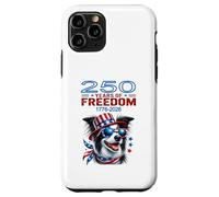 USA 250th Anniversary Celebrate Cool Patriotic Border Collie Case for iPhone 11 Pro