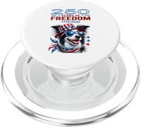 USA 250th Anniversary Celebrate Cool Patriotic Border Collie PopSockets PopGrip for MagSafe