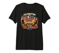 USA 250th Anniversary Oklahoma Pride Premium T-Shirt