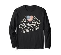 USA 250th Birthday America 1776 2026 Freedom Pride Long Sleeve T-Shirt