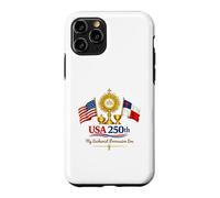 USA 250th Eucharist Era Vintage Flag Design Case for iPhone 11 Pro