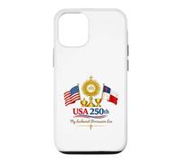 USA 250th Eucharist Era Vintage Flag Design Case for iPhone 12/12 Pro