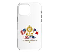 USA 250th Eucharist Era Vintage Flag Design Case for iPhone 16 Pro Max
