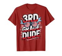 USA 3rd Grade Dude Cool Patriotic Teacher Little Miss Squad T-Shirt