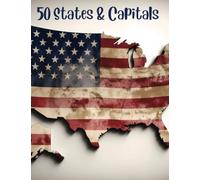 USA 50 States & Capitals Workbook: Activity Book for Learning the US States and Capitals