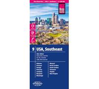 USA 9 Southeast GPS (USA 9 Southeast (1:1.250.000): Missouri, Kentucky, West Virginia, South Carolina)