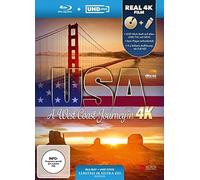 USA - A West Coast Journey (Ultra-HD Stick in Real 4K + Blu-ray (4K UHD Blu-ray)