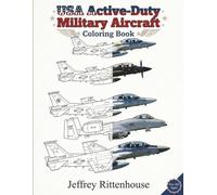 USA Active-Duty Military Aircraft: Coloring Book