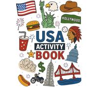 USA Activity Book: Fun Travel for Kids Ages 3-8: Puzzles, Coloring Pages, and Games to Keep Kids Busy on the Plane to USA or any destination! (HERAN World Tour Activity Books)