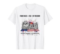 USA America 250 Patriotic Independence Day Celebration T-Shirt
