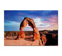 USA America Grand Canyon Arches National Park Arizona Jigsaw Puzzle for Adults 500 Piece Travel Gift Souvenir 52x38CM