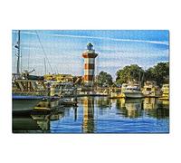 USA America Hilton Head South Carolina Puzzle 2000 pieces puzzle adults game graphic travel souvenir 70x100CM
