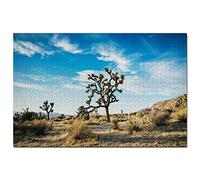 USA America Joshua Tree Desert Jigsaw Puzzle 100 Piece Game Artwork Travel Souvenir 45.5x35.5CM