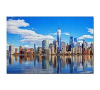 USA America New York Manhattan Jigsaw Puzzle for Adults 300 Piece Travel Gift Souvenir 38x26CM
