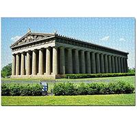 USA America Parthenon Centennial Park Nashville Tennessee Jigsaw Puzzle For Adults 100 Piece Papery Travel Gift Souvenir 45.5x35.5CM