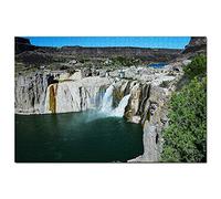 USA America Twin Falls Shoshone Idaho Puzzle 1000 pieces puzzle adults game graphic travel souvenir 50x70CM