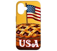 USA American Cherry Pie Case for iPhone 16