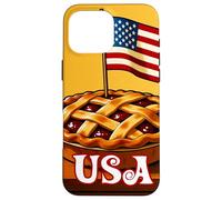 USA American Cherry Pie Case for iPhone 16 Pro Max