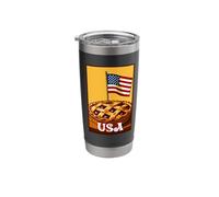 USA American Cherry Pie Stainless Steel Insulated Tumbler