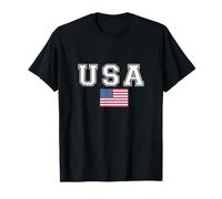 USA American Flag Patriot Pride in Country T-Shirt