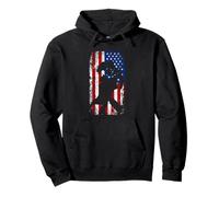 Usa American Flag Salsa Dance Latin Dancer Pullover Hoodie