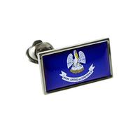 USA American LOUISIANA State Flag Lapel Pin Badge