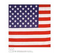 Usa American Stars And Stripes Flag Bandana 55X55Cm Biker Head Wrap Scarf