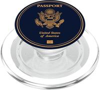 USA,American,USA passport,USA flag. PopSockets PopGrip for MagSafe