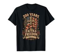 USA Anniversary Faith Freedom Psalm 33:12 America 4th July T-Shirt