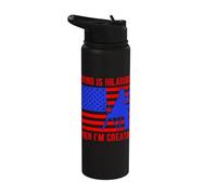 USA Artist Living Hilarious I´m Creating Drawing Graphic Stainless Steel Insulated Water Bottle