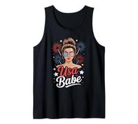 USA Babe Independence Day Pride Tank Top